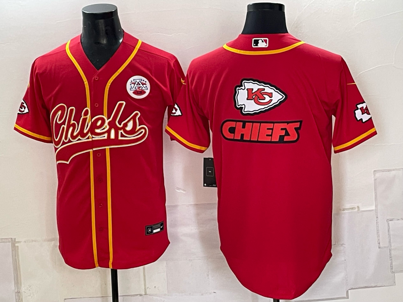 Men Kansas City Chiefs blank red Nike NFL Jersey 105001->san francisco giants->MLB Jersey